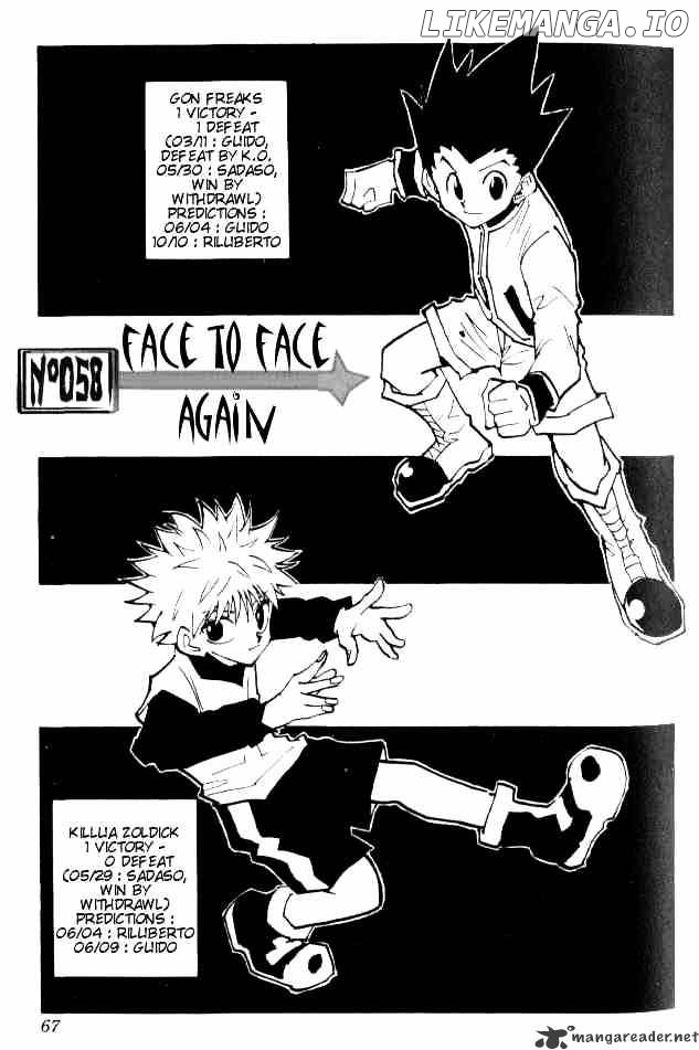 Hunter x Hunter, Chapter 58 image 02